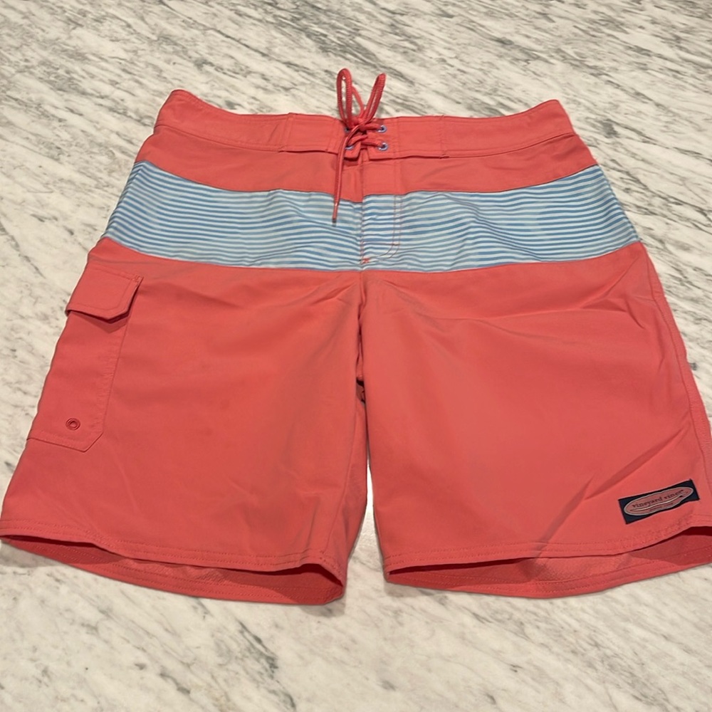 Vineyard Vines men’s swim trunks.